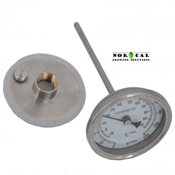 Cannabis thermometer lid kit components