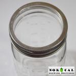 Ball, Kerr, Mason Wide Mouth canning jar 304 stainless steel band on jar