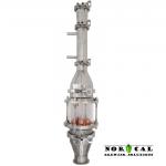Tri Clover - 4" Double Bubble Plate and Dephlegmator Kit for Vevor Still
