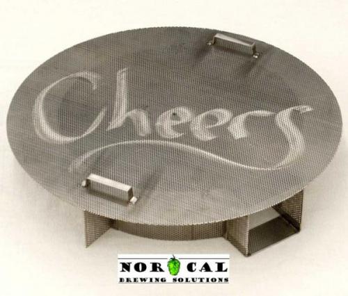 NorCal Brewing Solutions False Bottom 100 Gallon Barrel with Element Stand