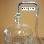 Glass Carboy Fermentation Ultimate Stainless Steel Blow Off Tube on Carboy