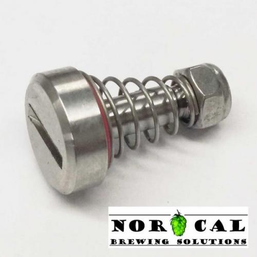 Stainless Steel and Food Grade Silicone Pressure Relief Valve