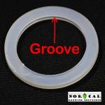 Silicone V Groove Gasket for Speidel Accessories