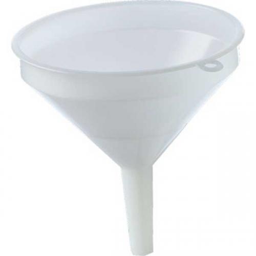 8 Inch Plastic (Nylon) Funnel with Screen Insert