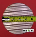 Stainless Steel Perforated Disc Insert for 12 Inch Nylon Funnels Tape Measure