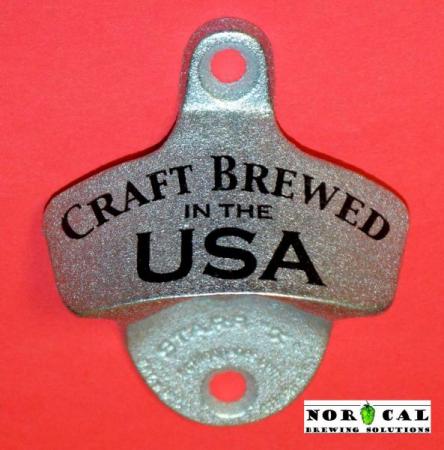 Bottle Opener - Starr X - Wall Mount - Metal - Craft Brewed in the USA