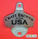Bottle Opener - Starr X - Wall Mount - Metal - Craft Brewed in the USA