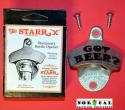 Bottle Opener - Starr X - Wall Mount - Metal - Got Beer? 1