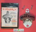 Bottle Opener - Starr X - Wall Mount - Metal - The Man Cave 1