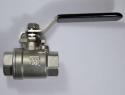 Jaybird 2 piece full port 304 stainless steel ball valve WOG side