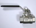 Jaybird 2 piece full port 304 stainless steel ball valve 304 side