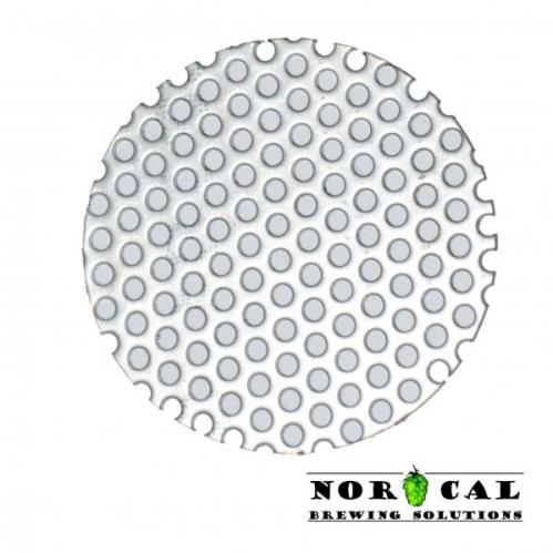 Stainless Steel Perforated Disc Insert for 2 Inch Tri Clover Clamp Items