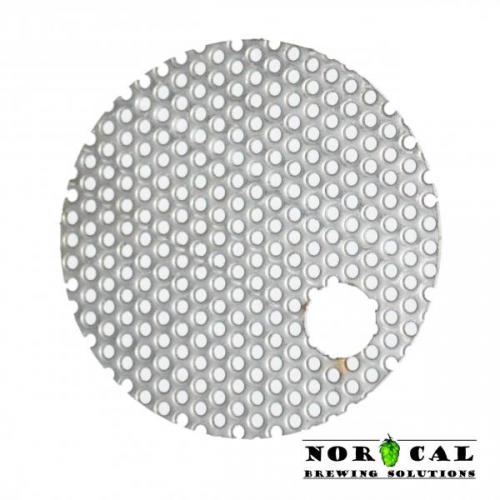 2.75 Inch Perforated Disc Offset Hole for Jaybird Canning Jar Hop Filters Randalls