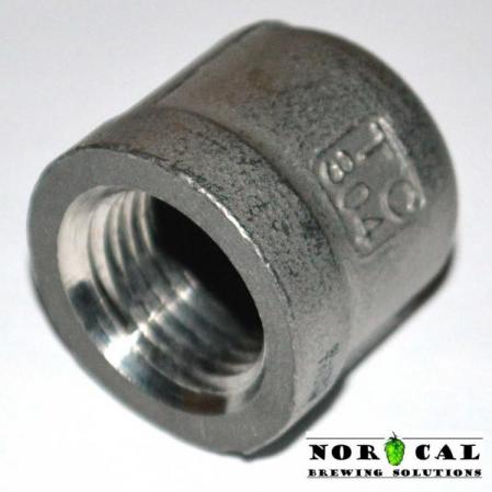 Fitting - End Cap - 1/2