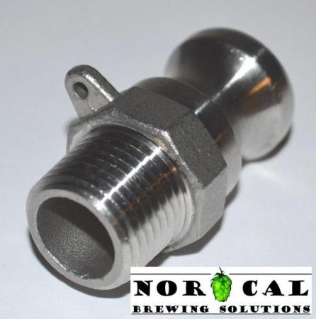 Cam Lock - F Style Male to 1/2