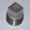 Fitting - Plug - 1/2 NPT Male - Stainless Steel