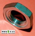 Fitting - Lock Nut - 1/2 NPT - Stainless Steel 2