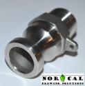 Cam Lock - F Style Male to 1/2