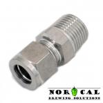 Compression Fitting - NPT Male 1/2