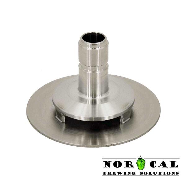 CONCORD 304 Stainless Steel 1/2 NPT Hex Nipple - 2 Pack For Home Brewing & Plumbing