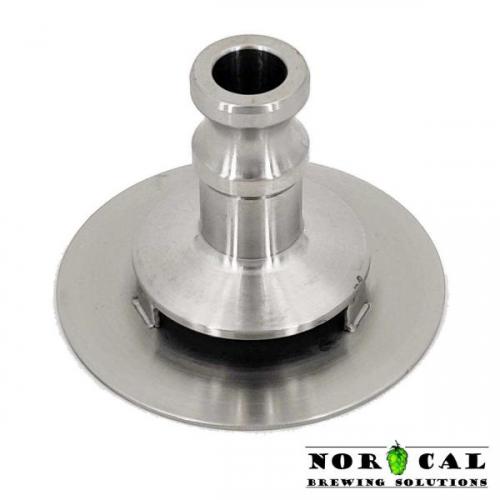 NorCal Brewing Solutions Stainless Steel Sparge Diffusion Plate Cam Lock Male