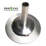 NorCal Brewing Solutions Stainless Steel Sparge Diffusion Plate with half inch hose connection