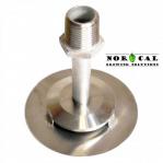 Stainless Steel Sparge Diffusion Plate half inch Male NPT connection