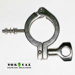304 Stainless Steel 1.5 Inch Tri Clover RIMS Tube Clamp