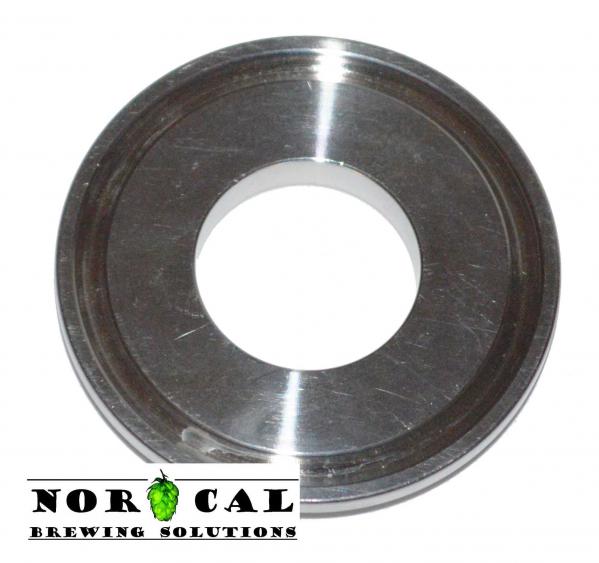3 Pack Threaded Barrel TapTri Clamp 2 inch for 2.375 Bung Hole 
