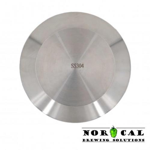 304 Stainless Steel 3 Inch Tri Clover Clamp End Cap