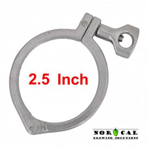 304 Stainless Steel 2.5 Inch Tri Clover Clamp