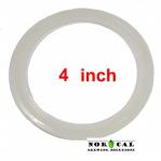 4" Tri Clover Clamp High Temperature Silicone Gasket