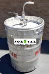 Sanke Keg Tee Fermenter Kit on Keg