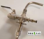 Sanke Keg Cross Fermenter Kit Close Up