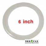 6 inch Tri Clover, Tri Clamp High Temperature Silicone Gasket