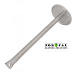 Jaybird Custom Length Thermowell - Tri Clover, Clamp - 1.5 Inch Back View