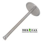 Jaybird Custom Length Thermowell - Tri Clover, Clamp - 2 Inch Back View