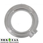 4 inch to 3 inch Concentric Reducer and Port - Half Inch NPT Female