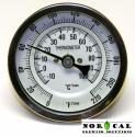 Thermometer - Brewing - 3” Dial, 2” Probe
