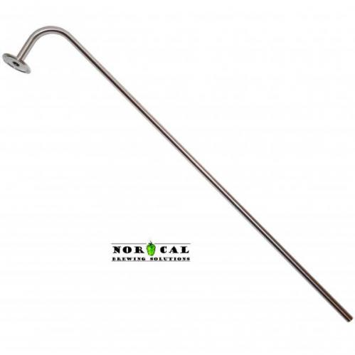 1/2 Inch Diameter 304 Stainless Steel Racking Cane with 1.5