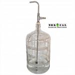Jaybird Glass Carboy Gas Pushed Transfer System on Carboy