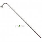 1/2 Inch Diameter 304 Stainless Steel Racking Cane for Barrels with 1.5" Tri Clover