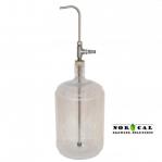 Jaybird PET Plastic Carboy Gas Pushed Transfer System on Carboy