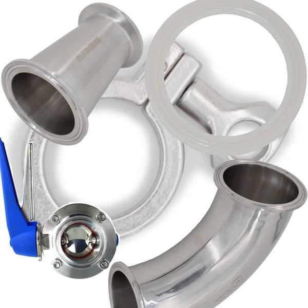 Shop basic Tri Clover, Tri Clamp hardware at NorCal Brewing Solutions